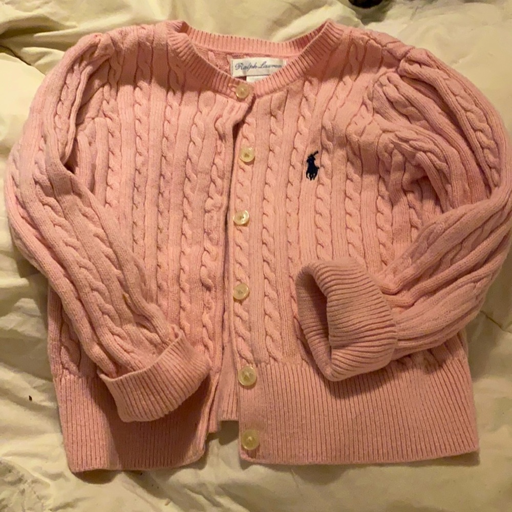 Ralph Lauren 18m button up sweater